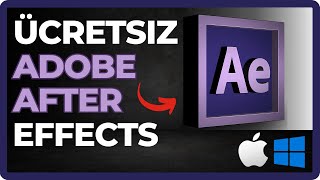 PC ve Mac’te Adobe After Effects Ücretsiz Nasıl İndirilir [upl. by Llerehs]