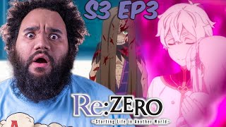 THE SINS ARE GATHERING  ReZERO Season 3 Episode 3 REACTION [upl. by Sollie]