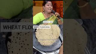 WHEAT FLOUR DOSA 😋 SHORTS shortsfeed food cooking dosa deepaakka deepa [upl. by Krys]