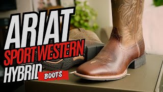 ARIAT Sport Western Cowboy Boot Review ariat [upl. by Asertal488]