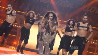 Jennifer Lopez Ft Pitbull  Live On The Floor American Idol HD [upl. by Oetam66]