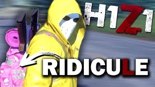 CET HOMME EST RIDICULE   H1z1 battle royale [upl. by Ahsinauq]