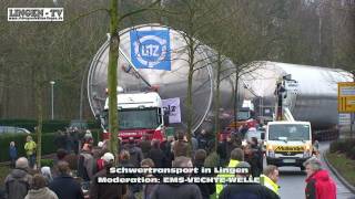 Schwertransport in Lingen [upl. by Baerman]