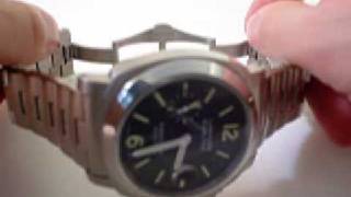 Panerai  Luminor Marina PAM 00299 299 Steel [upl. by Kcirdneked]