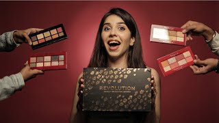 Unboxing my FIRST ever ADVENT CALENDER 59 items from Makeup RevolutionVlogmas Day 16  Heli Ved [upl. by Siblee]