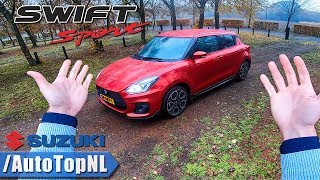 SUZUKI SWIFT SPORT 2019 REVIEW POV Test Drive by AutoTopNL [upl. by Hplodnar]