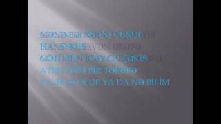 Asif Məhərrəmov  Gecə Gecə Karaoke\Lyrics [upl. by Ainej]