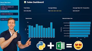 Turn An Excel Sheet Into An Interactive Dashboard Using Python Streamlit [upl. by Notrem]