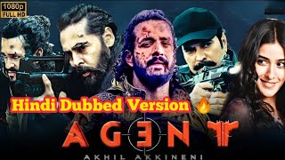 agent movie  agent hindi dubbed movie  agent movie hindi release date  agent hindi trailer [upl. by Fanning]