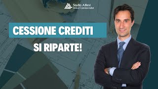 Riparte la cessione dei crediti da Bonus Edilizi [upl. by Ailaroc373]