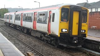 Transport for Wales 150253 departing Caerphilly 5924 [upl. by Gombach]