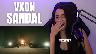 VXON SANDAL OFFICIAL MV  REACTION [upl. by Yesrej]