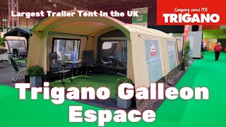 Trigano Galleon Espace  The UKs Largest TrailerTent [upl. by Leanard129]