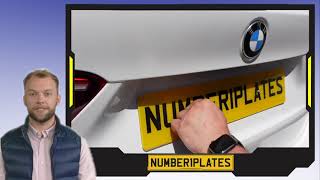 How to fit Number Plates [upl. by Otsirave]