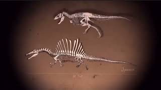 JWE 2 Dinosaur Face Off Spinosaurus vs Feathered T Rex 2024 [upl. by Artur]