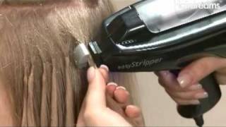 Retire las extensiones de la manera más facil nunca vista  Hairdreams easyStripper [upl. by Nnylkcaj467]