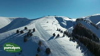 Pré ouverture de la station de ski de Chabanon Selonnet ce weekend conditions de neige optimales [upl. by Genny]