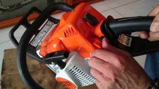 Como prender una Motosierra Stihl [upl. by Koziel336]