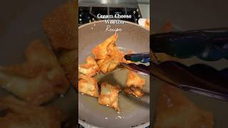 Cream cheese wontons creamcheese creamcheeserecipe wontons friedwonton [upl. by Adnohsat313]