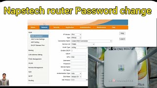 How to Change Nepstech Router Password  Nepstech Router Password Change  Nepstech NTPL Xopn ONT [upl. by Jacy]