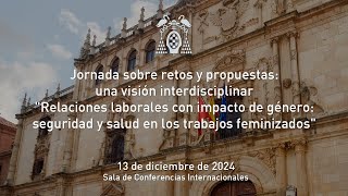 Relaciones laborales con impacto de género seguridad y salud en los trabajos feminizados [upl. by Yks]