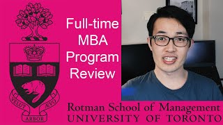 Rotman School of Management Fulltime MBA Program University of Toronto  Educational Programs [upl. by Namhcan]