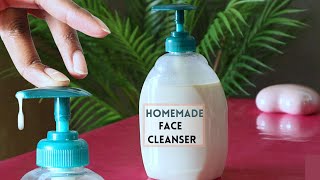 Homemade face cleanser for all skin types  Diy Face Wash [upl. by Gosnell]