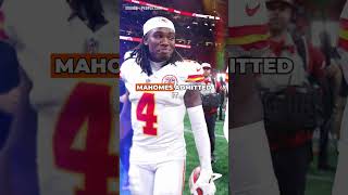 Patrick Mahomes reflect on his gutwrenching moment with Rashee Rice 👀🏈 [upl. by Jenks420]