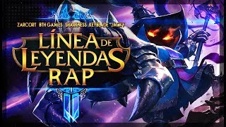 RAP LÍNEA DE LEYENDAS 2  Zarcort BTH Sharkness Keyblade Jacky [upl. by Ahsinut246]