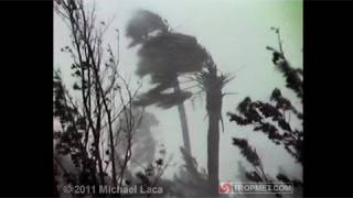 Hurricane KATE  Indian Pass Florida  November 21 1985 [upl. by Odnomra569]