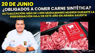 CARNE SINTÉTICA PARA MILITARES EXCLUSIVA ¿Carlo Maria Vigano excomulgado [upl. by Elleral]