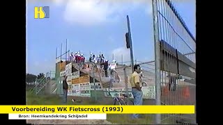 19930704  Voorbereiding WK fietscross FCV dn Urste 547 [upl. by Rovner]