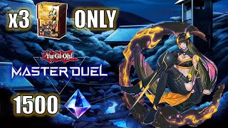 How to build and play Ninja F2P  Budget Yugioh Master Duel [upl. by Dorran]