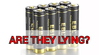 EBL Gold Pro Rechargeable AA Batteries 12V 2800mAh NIMH Battery Upgraded High Capacity [upl. by Caylor561]