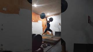 Mariali Clean and jerk 52 Kg weighlifting clean halterofilia [upl. by Burton686]