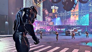 SpiderMan 2 Venom Gameplay amp Transformation Scene PS5 Spiderman 2 2023 4K 60FPS [upl. by Berg]