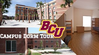 BETHUNE COOKMAN UNIVERSITY CAMPUS DORM TOUR  Part 1  Showing All Dorms Available on campus 💛 [upl. by Yetta]