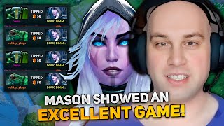 MASON SHOWED AN EXCELLENT GAME on DROW RANGER CARRY [upl. by Navada]