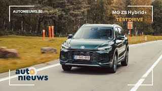 TEST MG ZS Hybrid nieuwe carrière als scherp geprijsde hybride  autonieuwsbe [upl. by Ettenim502]