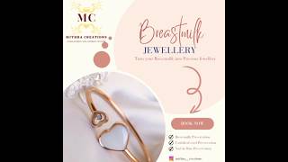 Turn your Breastmilk into Precious Jewellery breastmilkjewellery resinart mithracreations [upl. by Engapmahc]