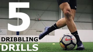 5 Essential Dribbling Drills  Improve Your Dribbling With These Five Individual Training Drills [upl. by Merril]