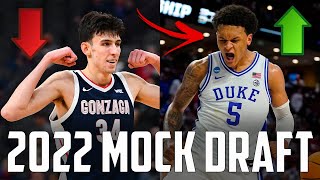 OFFICIAL 2022 NBA Mock Draft Draft Day Edition [upl. by Adnoloy]