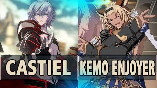 GBVSR🔥Castiel Lucilius Vs RS  KemoEnjoyer Lowain🔥 High Level Gameplay [upl. by Zurkow]