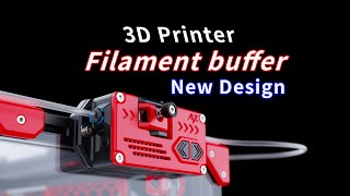 Redesign the filament buffer for the MELLOW 3D printer [upl. by Muller]