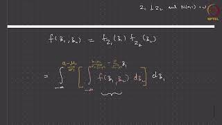 Bivariate Normal Random Variables Joint Density CalculationPart 01 [upl. by Abekam]