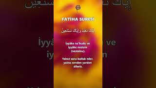 Fatiha Suresi [upl. by Ahtera797]