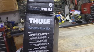 Installing the Thule WingBar Evo 150 Bar and rack system on my 2021 Hyundai Palisade Mikey Mike [upl. by Liman]