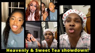 Married to Medicine Drama Heavenly amp Sweet Tea argument causes Phaedra to end live M2M [upl. by Eeniffar]