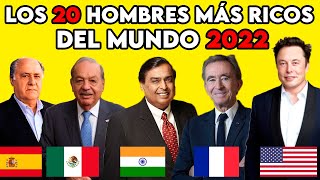 LOS 20 HOMBRES MÁS RICOS DEL MUNDO 2022 ENGLISH SUBTITLES [upl. by Ailuig]