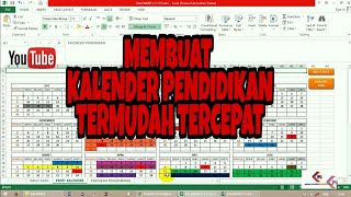 Tutorial membuat KALENDER PENDIDIKAN TAHUN 20242025 GRATIS APLIKASI KALENDER [upl. by Williams205]